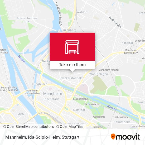 Mannheim, Ida-Scipio-Heim map