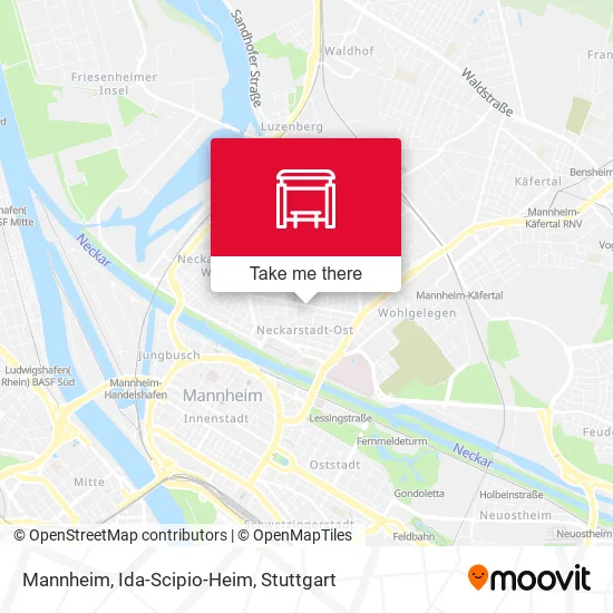 Mannheim, Ida-Scipio-Heim map