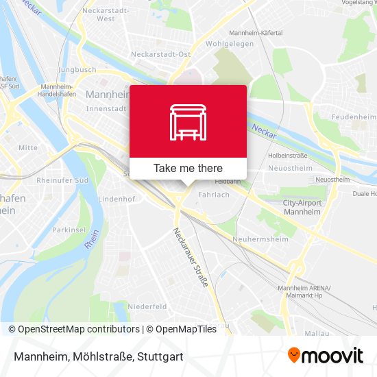 Mannheim, Möhlstraße map