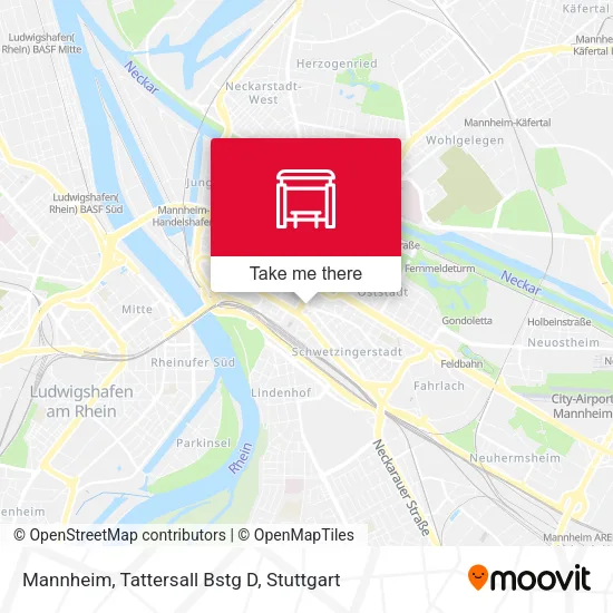 Карта Mannheim, Tattersall Bstg D