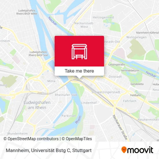 Карта Mannheim, Universität Bstg C
