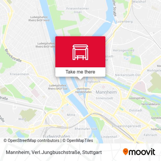 Mannheim, Verl.Jungbuschstraße map