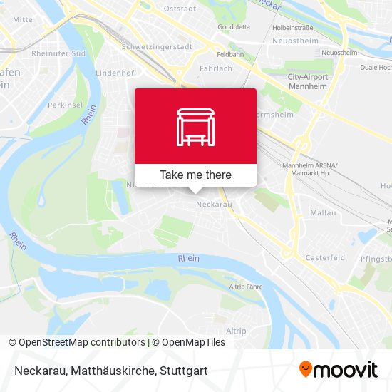Neckarau, Matthäuskirche map