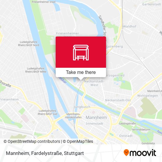 Mannheim, Fardelystraße map