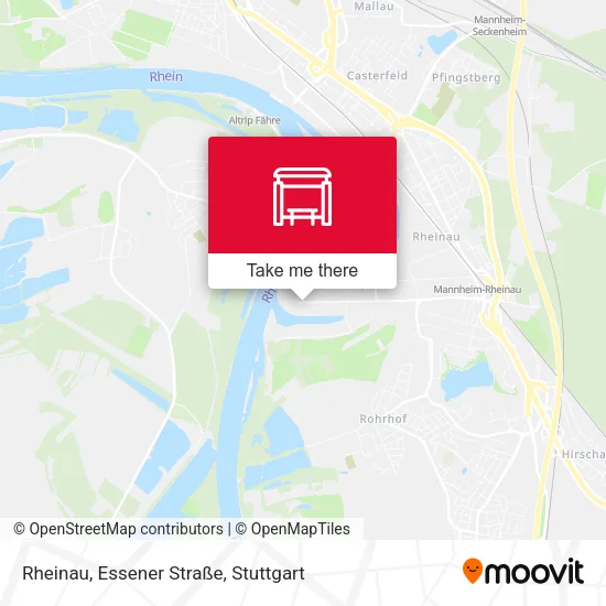 Карта Rheinau, Essener Straße