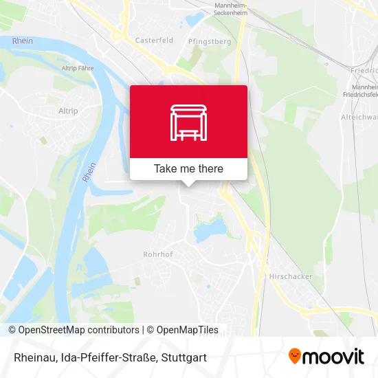 Карта Rheinau, Ida-Pfeiffer-Straße