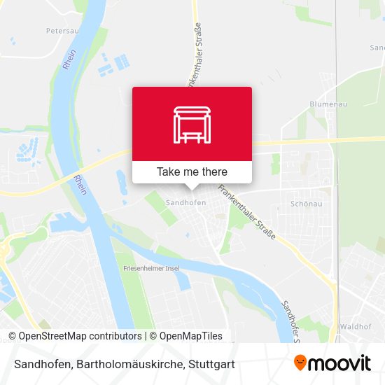 Sandhofen, Bartholomäuskirche map