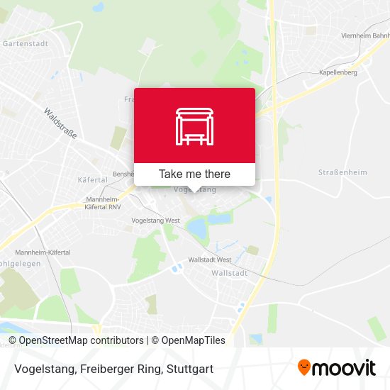 Vogelstang, Freiberger Ring map