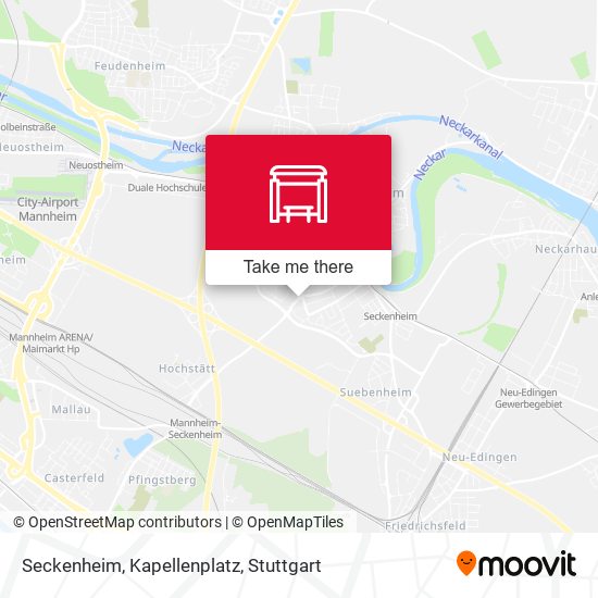 Seckenheim, Kapellenplatz map