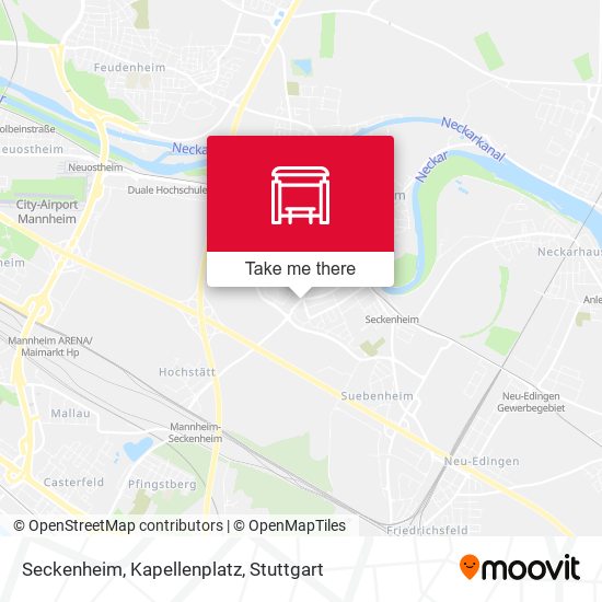 Seckenheim, Kapellenplatz map