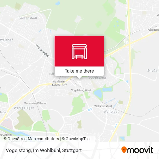 Карта Vogelstang, Im Wohlbühl