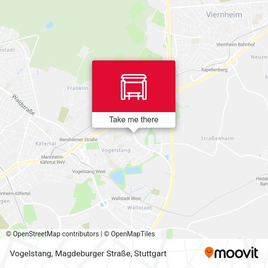 Vogelstang, Magdeburger Straße map