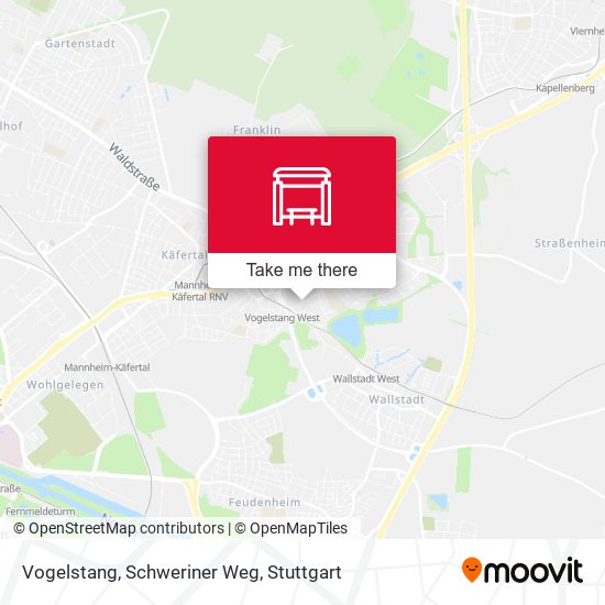 Vogelstang, Schweriner Weg map