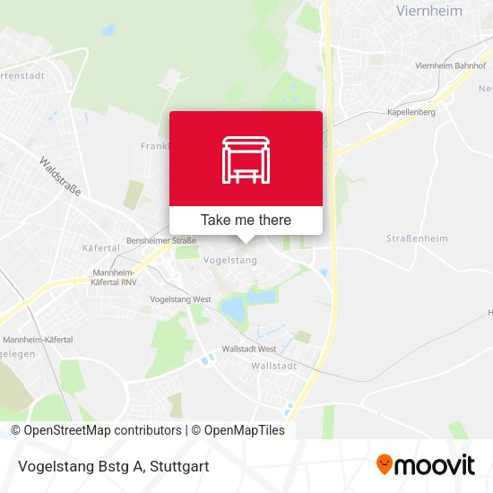 Vogelstang Bstg A map