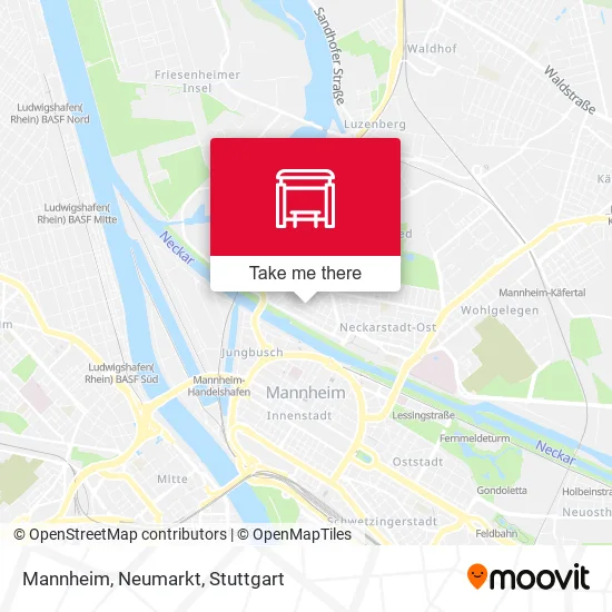 Карта Mannheim, Neumarkt