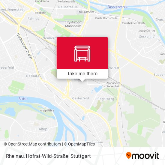 Rheinau, Hofrat-Wild-Straße map