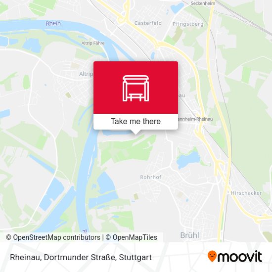 Rheinau, Dortmunder Straße map