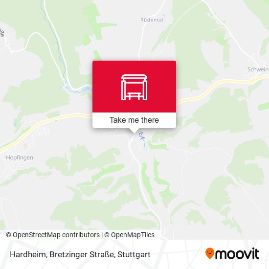Hardheim, Bretzinger Straße map