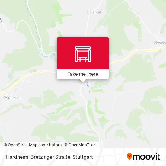 Карта Hardheim, Bretzinger Straße