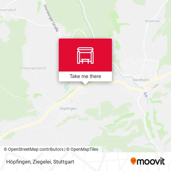 Карта Höpfingen, Ziegelei