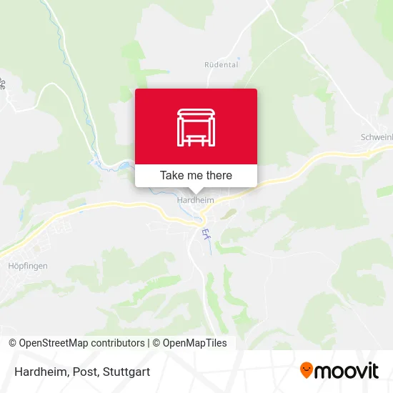 Карта Hardheim, Post