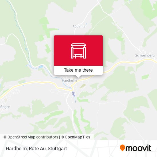Карта Hardheim, Rote Au