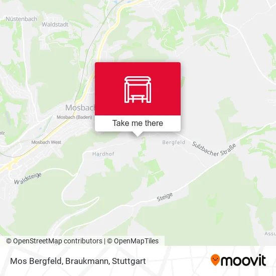 Карта Mos Bergfeld, Braukmann