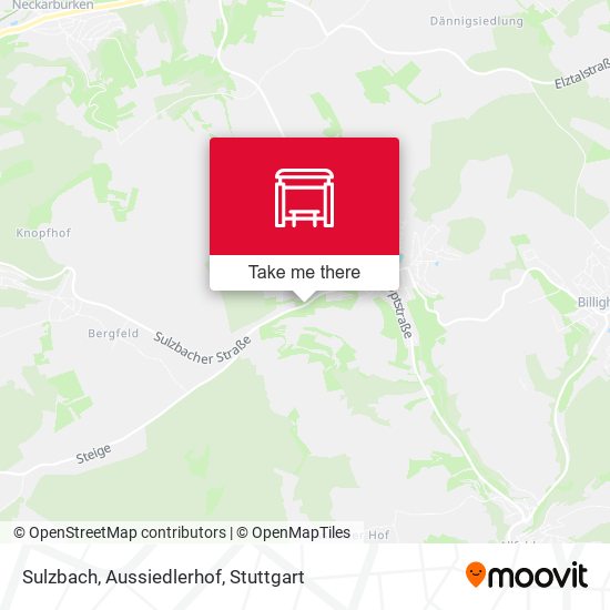 Sulzbach, Aussiedlerhof map