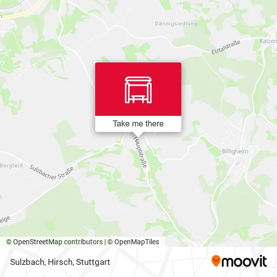 Карта Sulzbach, Hirsch