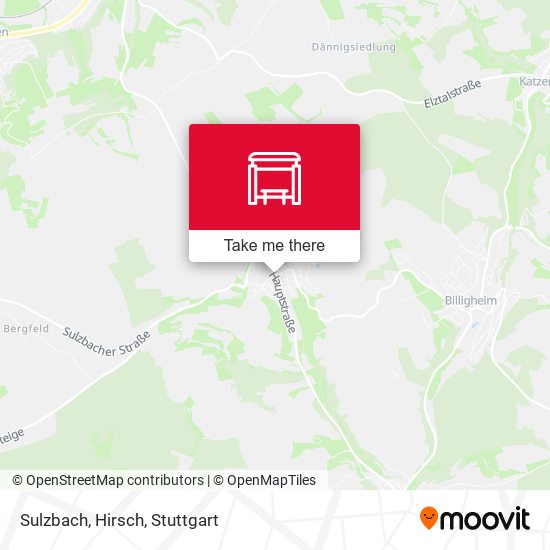 Карта Sulzbach, Hirsch
