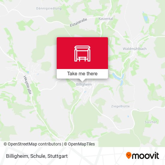 Billigheim, Schule map