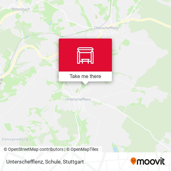 Карта Unterschefflenz, Schule