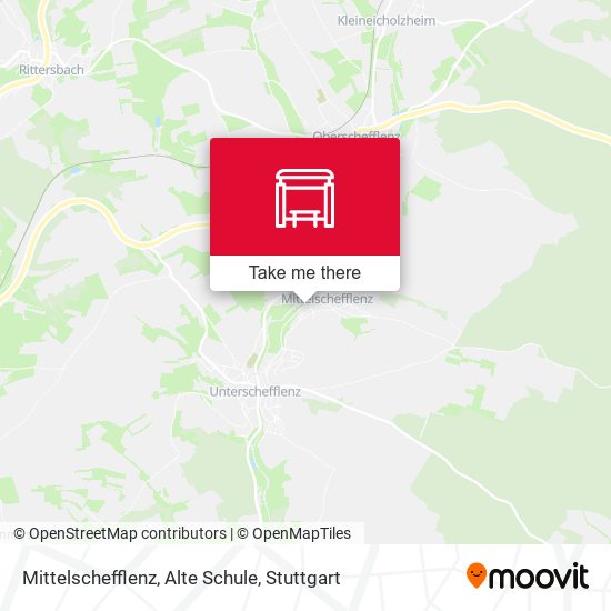 Mittelschefflenz, Alte Schule map