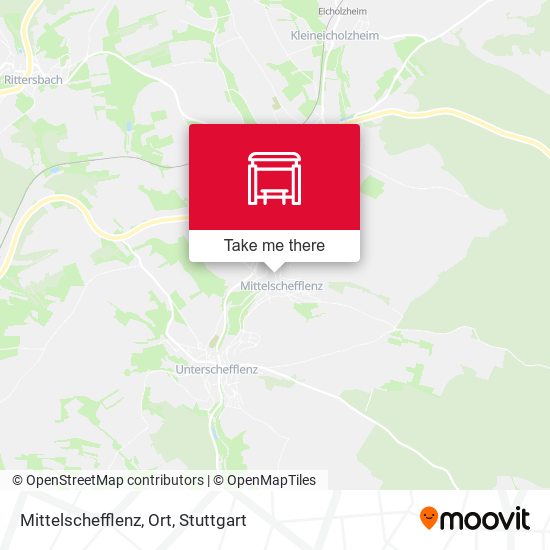Карта Mittelschefflenz, Ort