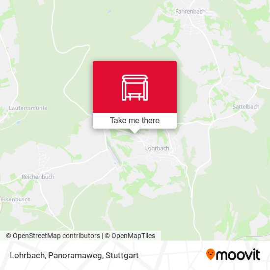 Lohrbach, Panoramaweg map
