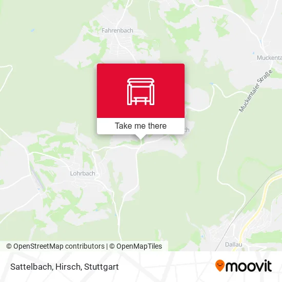 Карта Sattelbach, Hirsch