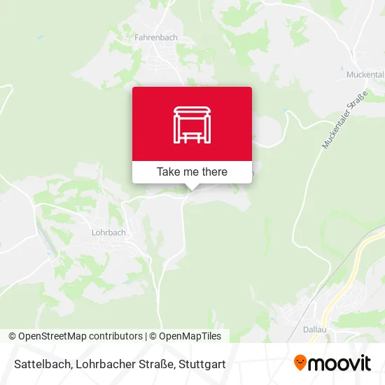 Карта Sattelbach, Lohrbacher Straße