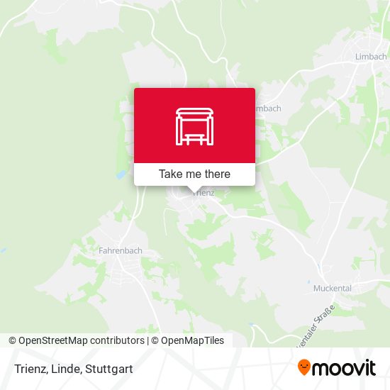 Карта Trienz, Linde