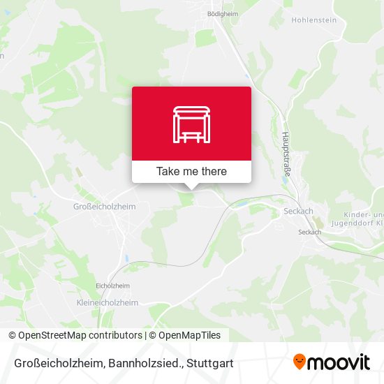 Großeicholzheim, Bannholzsied. map