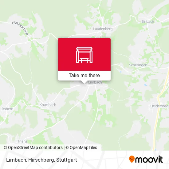 Карта Limbach, Hirschberg