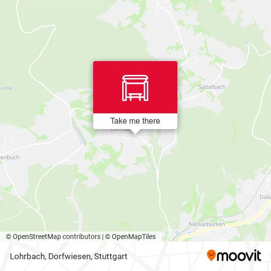 Карта Lohrbach, Dorfwiesen