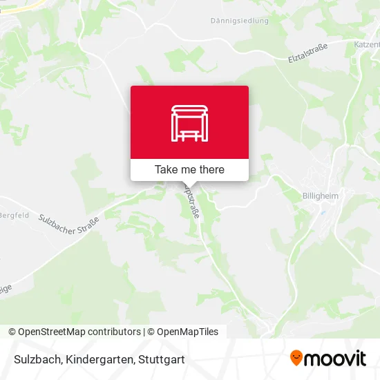 Карта Sulzbach, Kindergarten