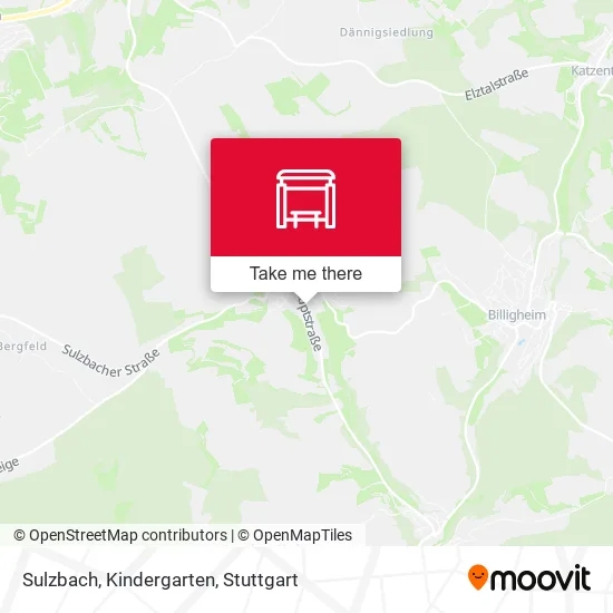 Карта Sulzbach, Kindergarten
