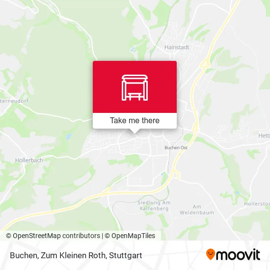 Карта Buchen, Zum Kleinen Roth
