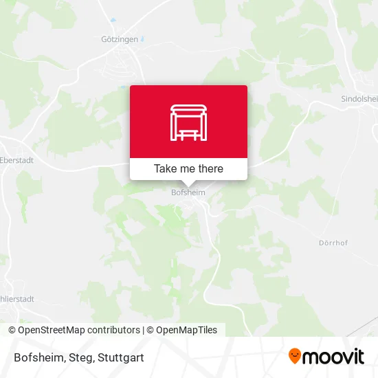 Карта Bofsheim, Steg