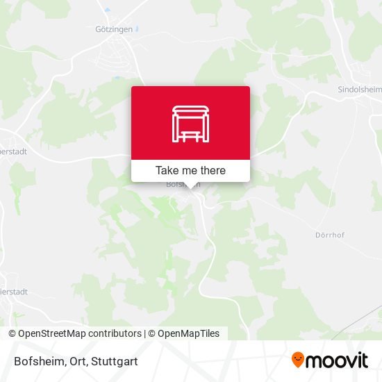 Карта Bofsheim, Ort