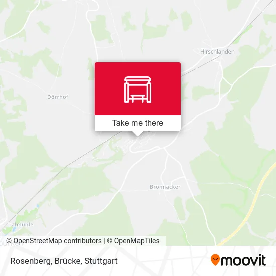 Rosenberg, Brücke map