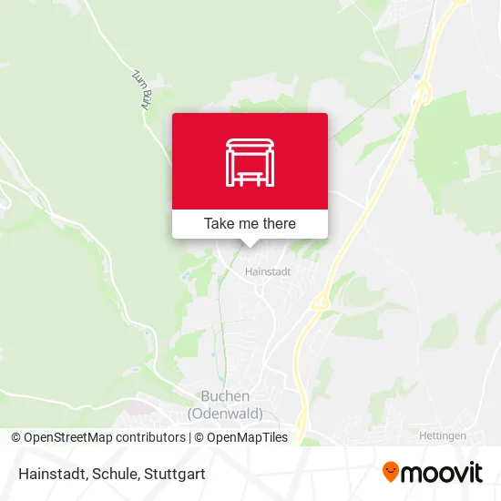 Карта Hainstadt, Schule