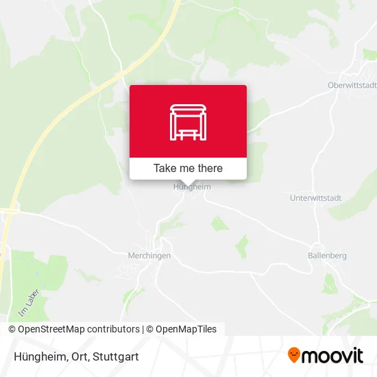 Карта Hüngheim, Ort