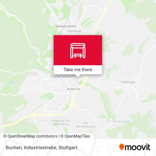 Buchen, Industriestraße map